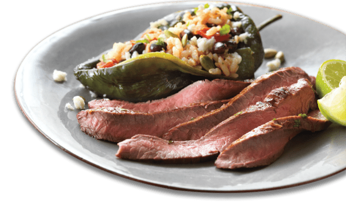 Poblano Poblano Peppers with Star Ranch Angus Beef