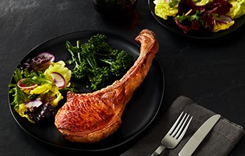 pan-seared tomahawks