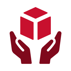 Minimized product handling icon